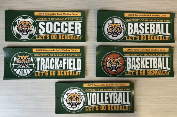 UMFK Athletic Stickers