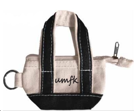 Mini Boat Totes Key Chain Purse