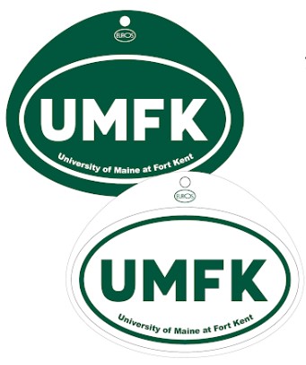 University of Maine at Fort Kent Oval Sticker