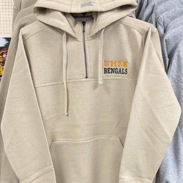 UMFK Bengals 1/4 Zip Hoodie
